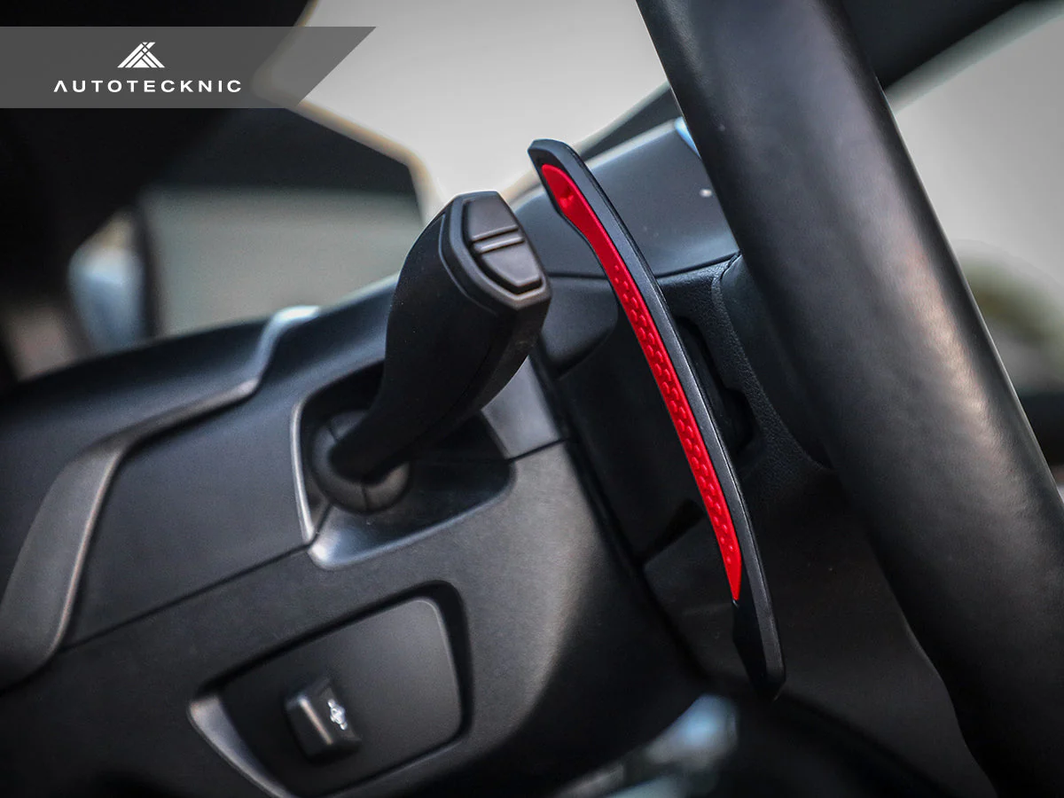 AutoTecknic Carbon Fiber Pole Position Shift Paddles - A90 Supra - Image 13