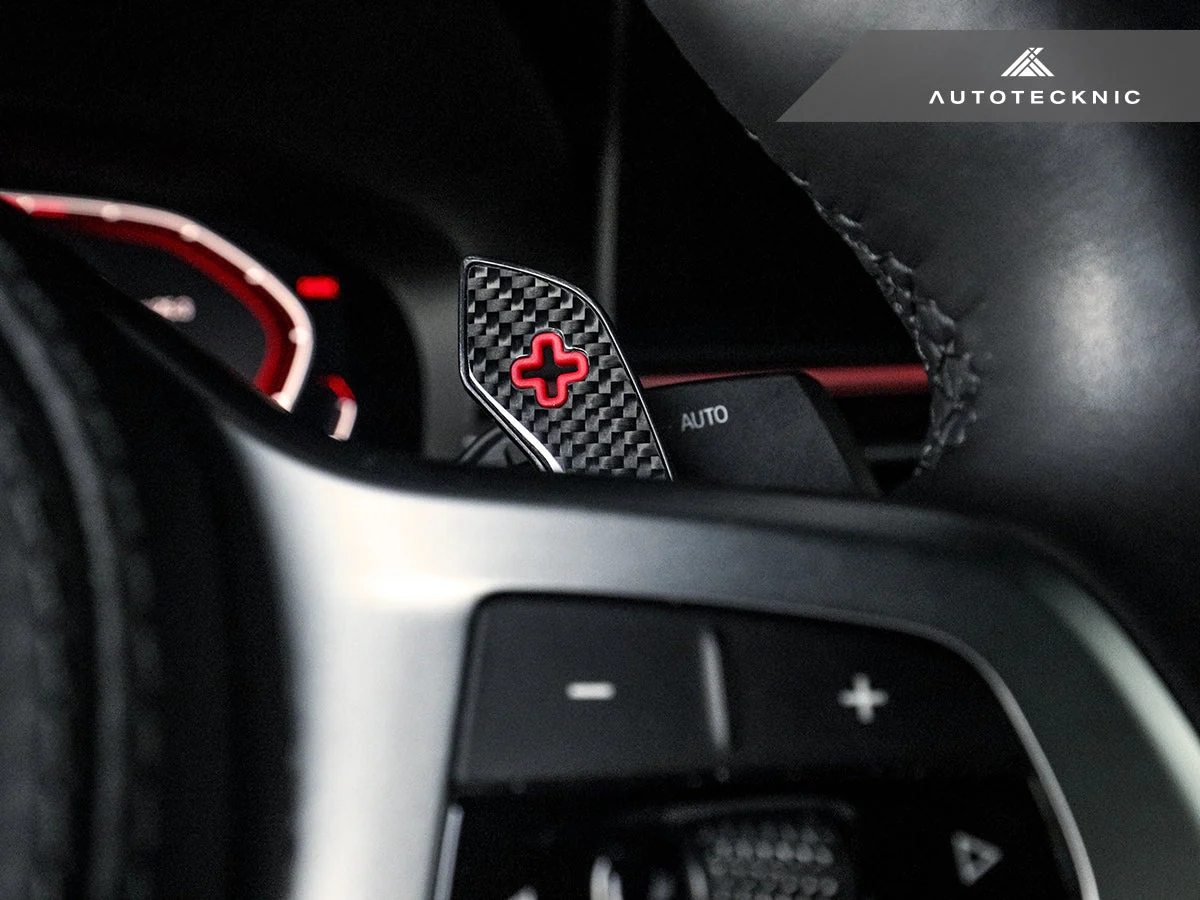 AutoTecknic Carbon Fiber Pole Position Shift Paddles - F95 X5M - Image 12