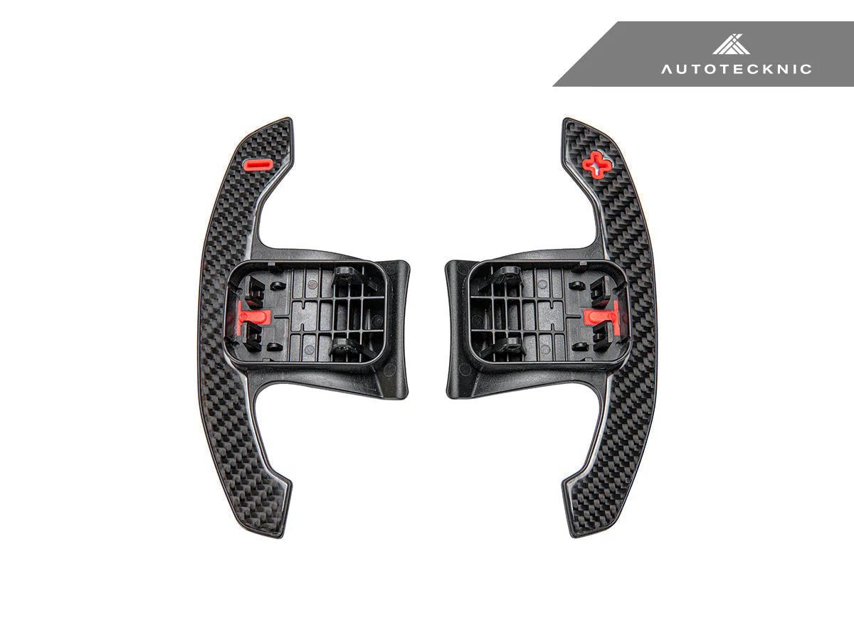 AutoTecknic Carbon Fiber Pole Position Shift Paddles - F96 X6M - Image 3
