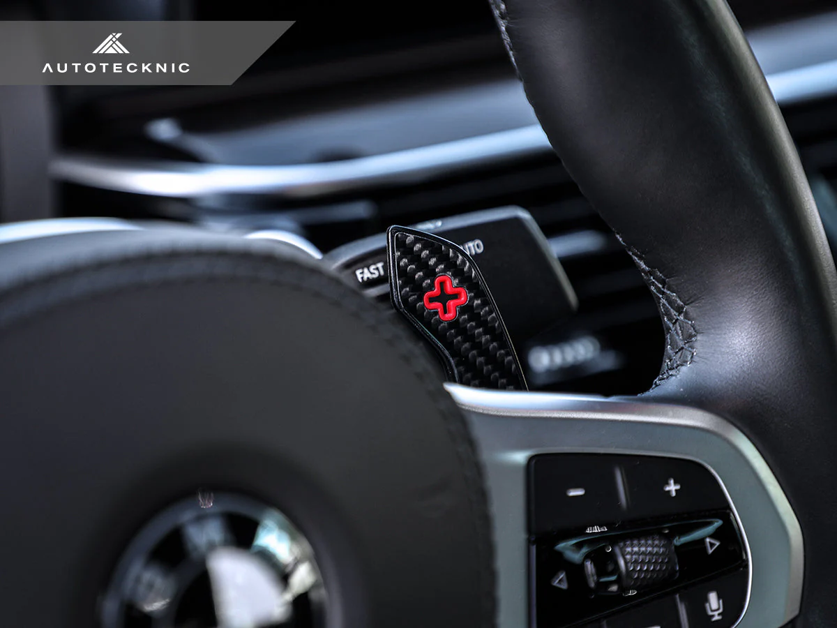 AutoTecknic Carbon Fiber Pole Position Shift Paddles - G20 3-Series - Image 8