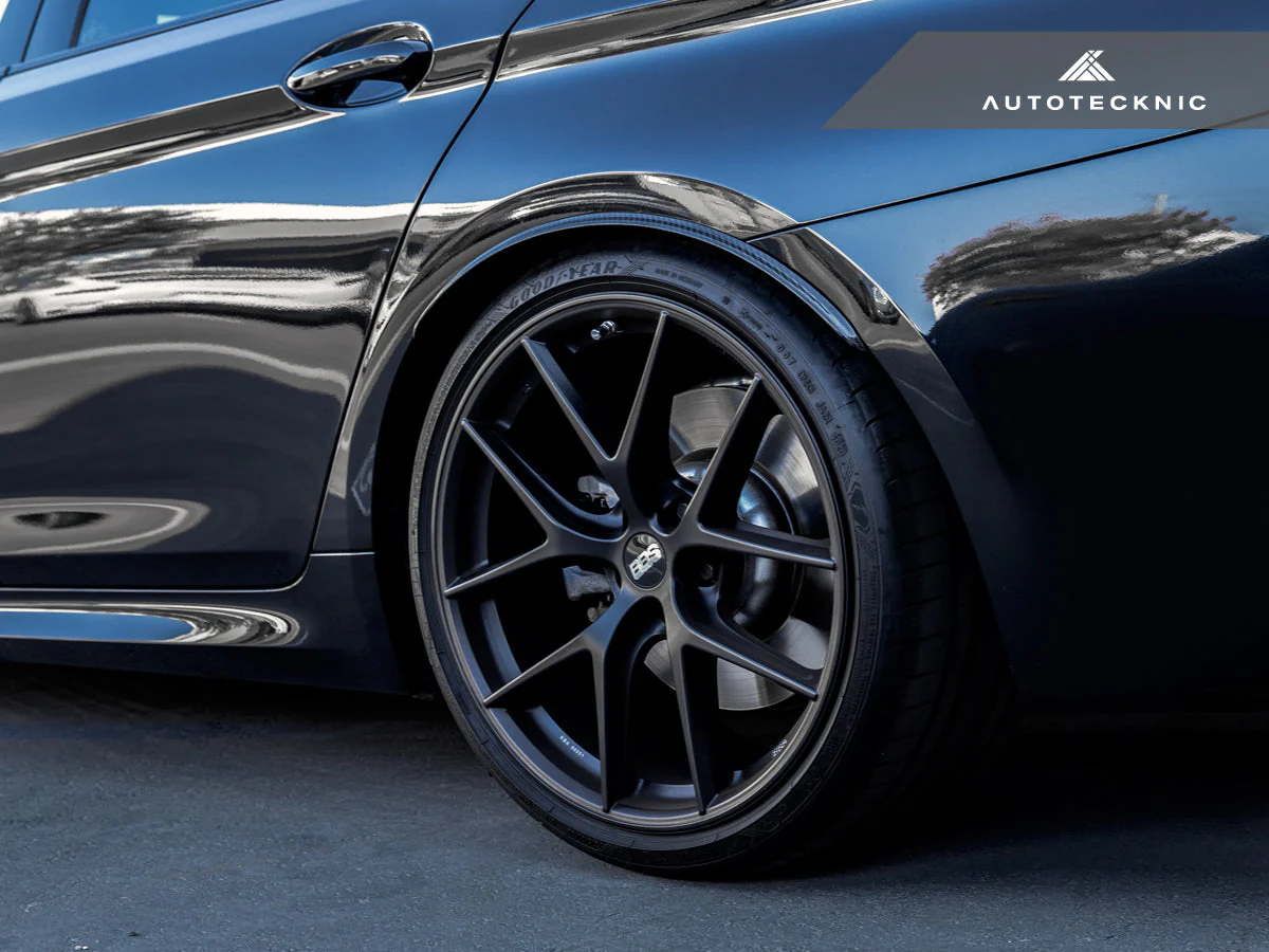 AutoTecknic Carbon Fiber Rear Wheel Arch Extension Set - G30 5-Series - Image 6