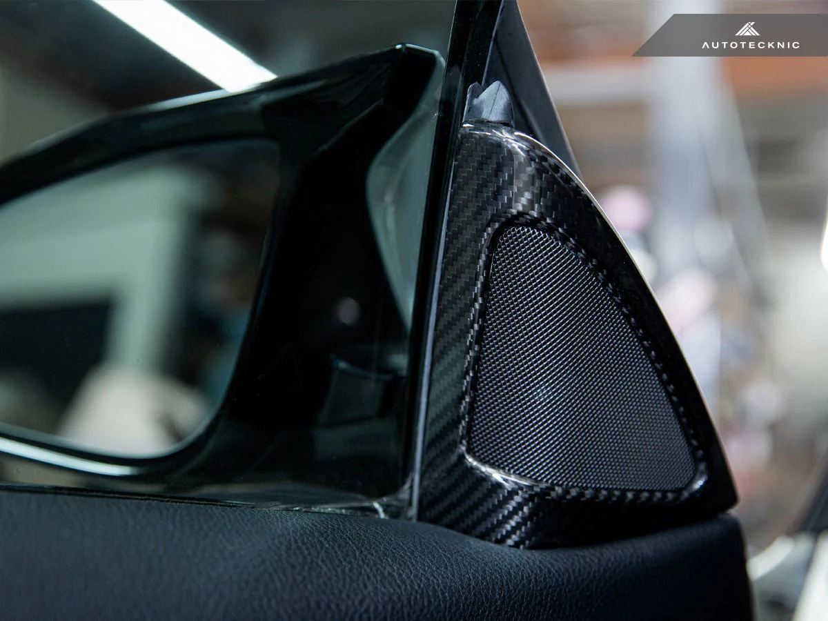 AutoTecknic Carbon Fiber Speaker Tweeter Cover - F82/ F83 M4 - Image 4