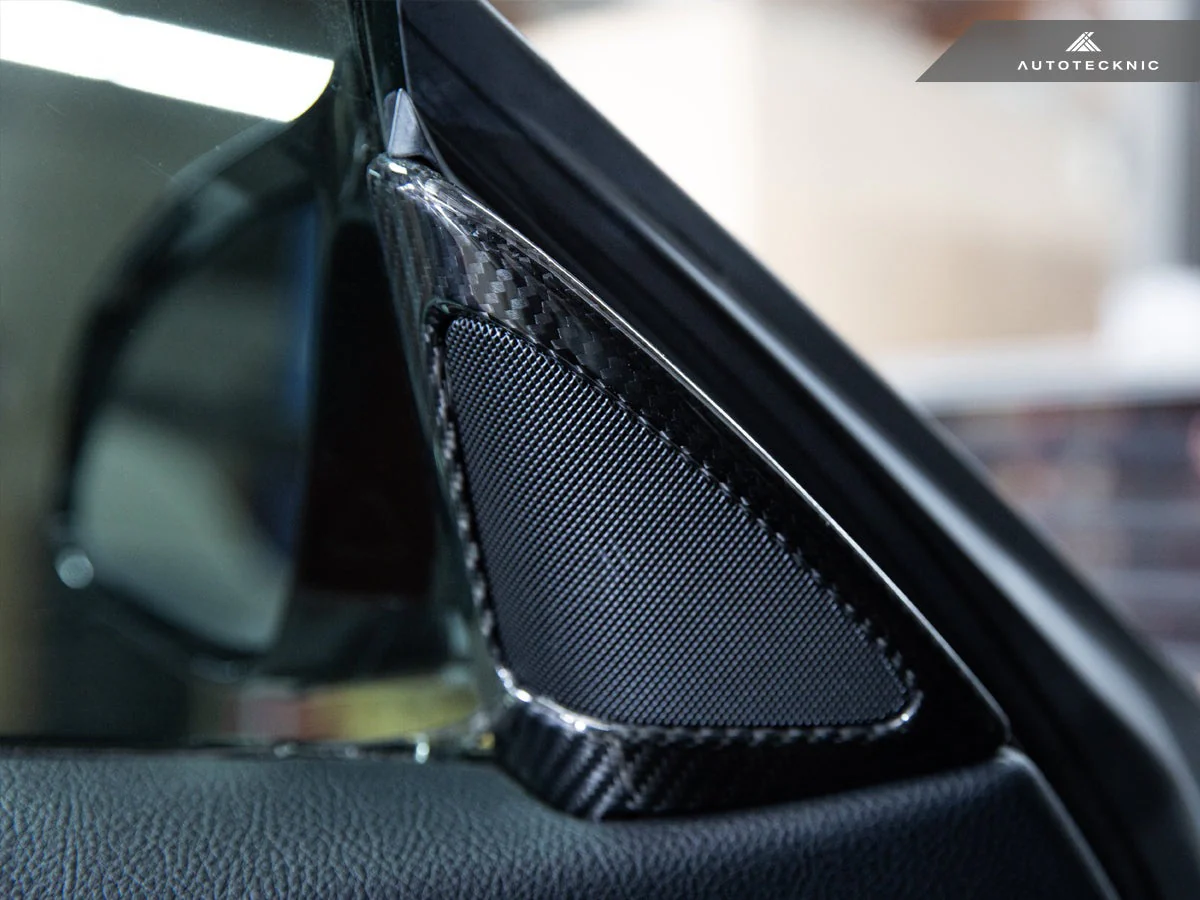 AutoTecknic Carbon Fiber Speaker Tweeter Cover - F82/ F83 M4 - Image 5