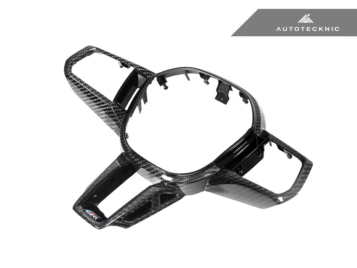 AutoTecknic Carbon Fiber Steering Wheel Trim - G45 X3 M-Sport - Image 3