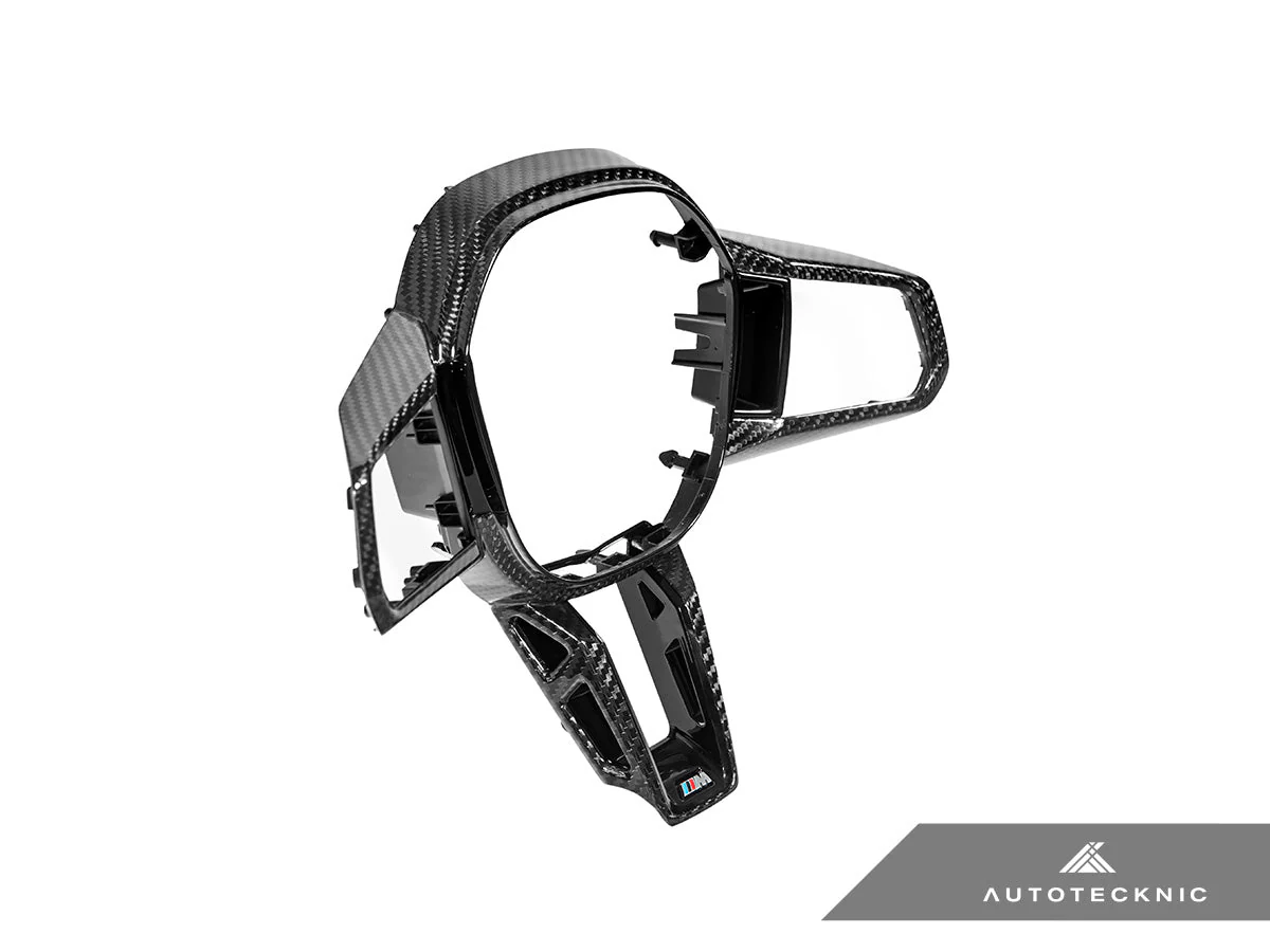 AutoTecknic Carbon Fiber Steering Wheel Trim - U11 X1 | U10 X2 M35i - Image 4