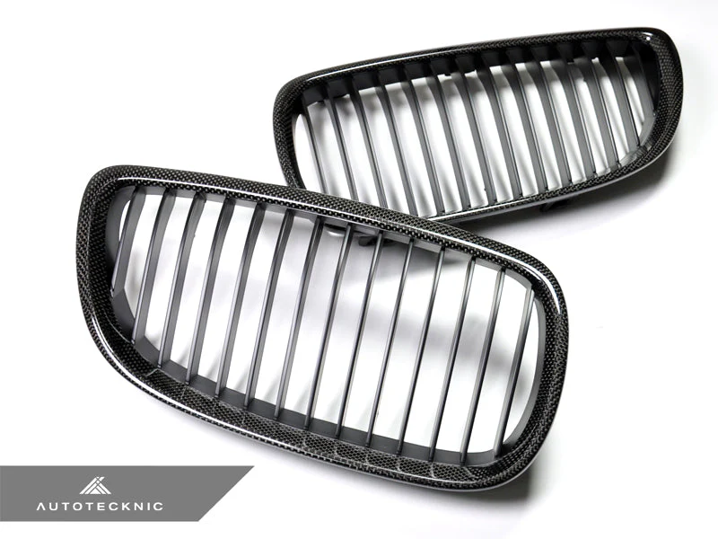 AutoTecknic Carbon Front Grille Set - E92/ E93 3-Series Pre-LCI (Including E9X M3) - Image 2