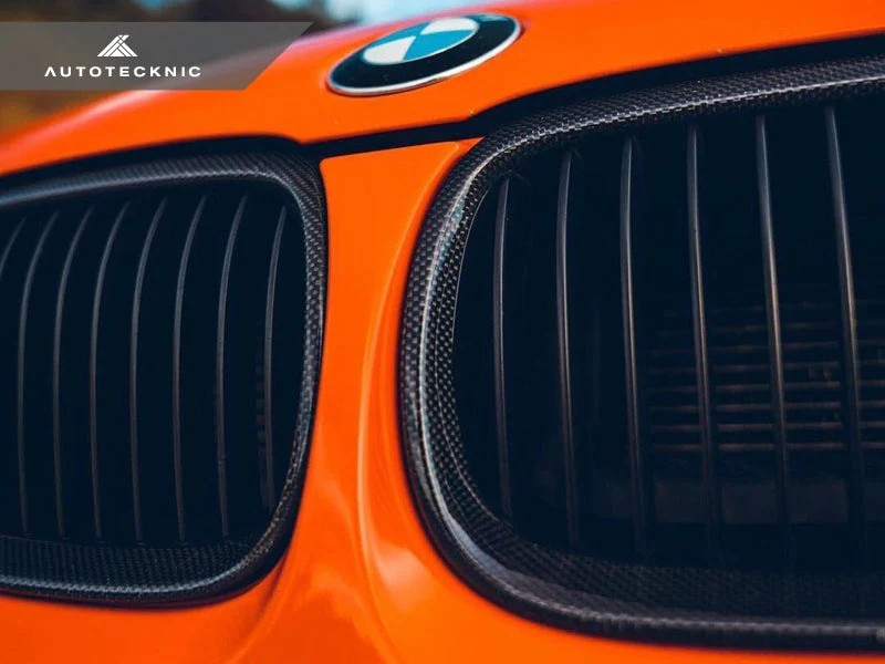 AutoTecknic Carbon Front Grille Set - E92/ E93 3-Series Pre-LCI (Including E9X M3) - Image 4