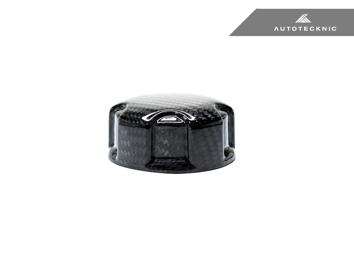 AutoTecknic Dry Carbon Charge Cooler Tank Cap Cover - F87 M2 Competition / M2 CS - Image 3