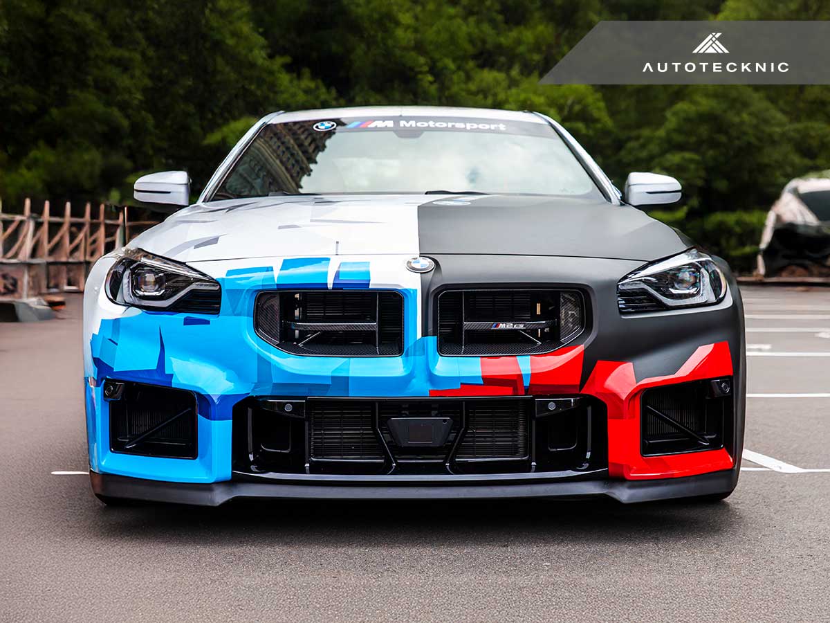 AutoTecknic Dry Carbon Club Sport Front Grille - G87 M2 - Image 10