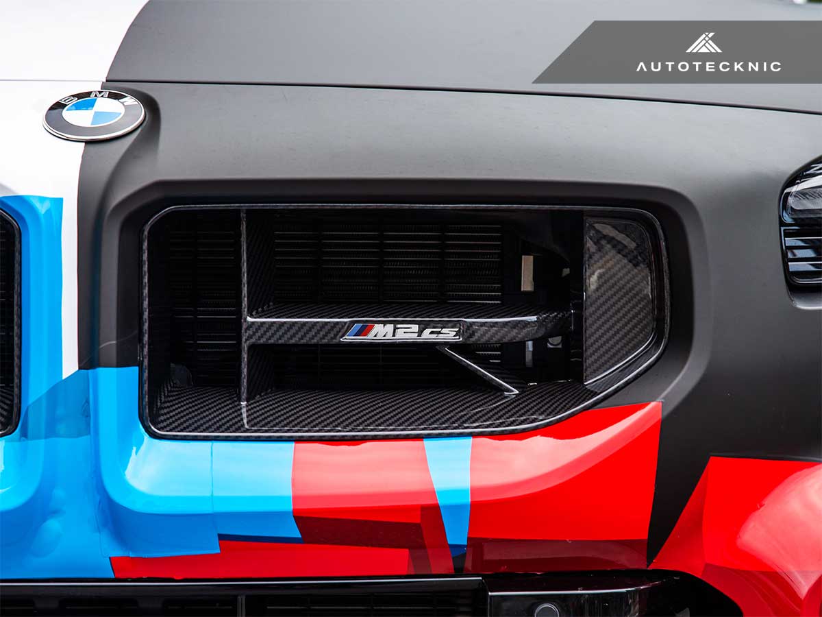 AutoTecknic Dry Carbon Club Sport Front Grille - G87 M2 - Image 4