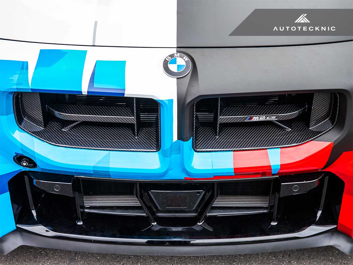 AutoTecknic Dry Carbon Club Sport Front Grille - G87 M2 - Image 7