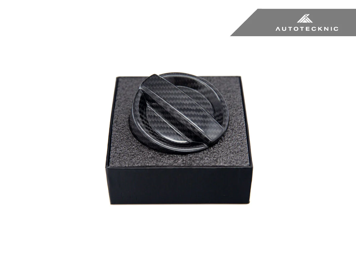 AutoTecknic Dry Carbon Competition Oil Cap Cover - E82 1M - Image 5