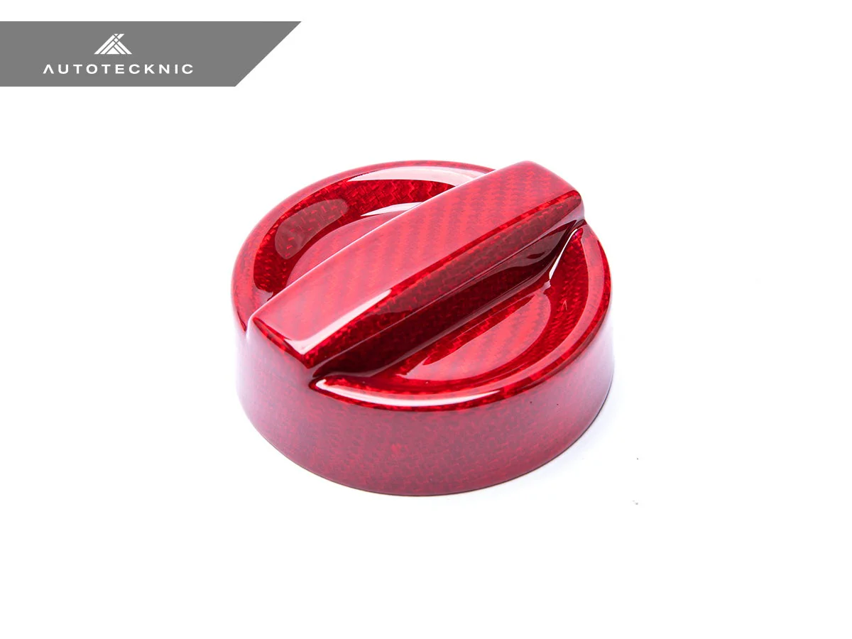 AutoTecknic Dry Carbon Competition Oil Cap Cover - E84 X1 - Image 23