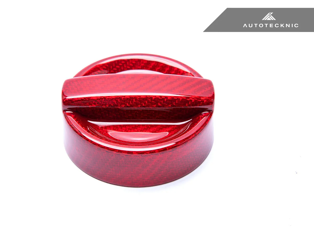 AutoTecknic Dry Carbon Competition Oil Cap Cover - E84 X1 - Image 25