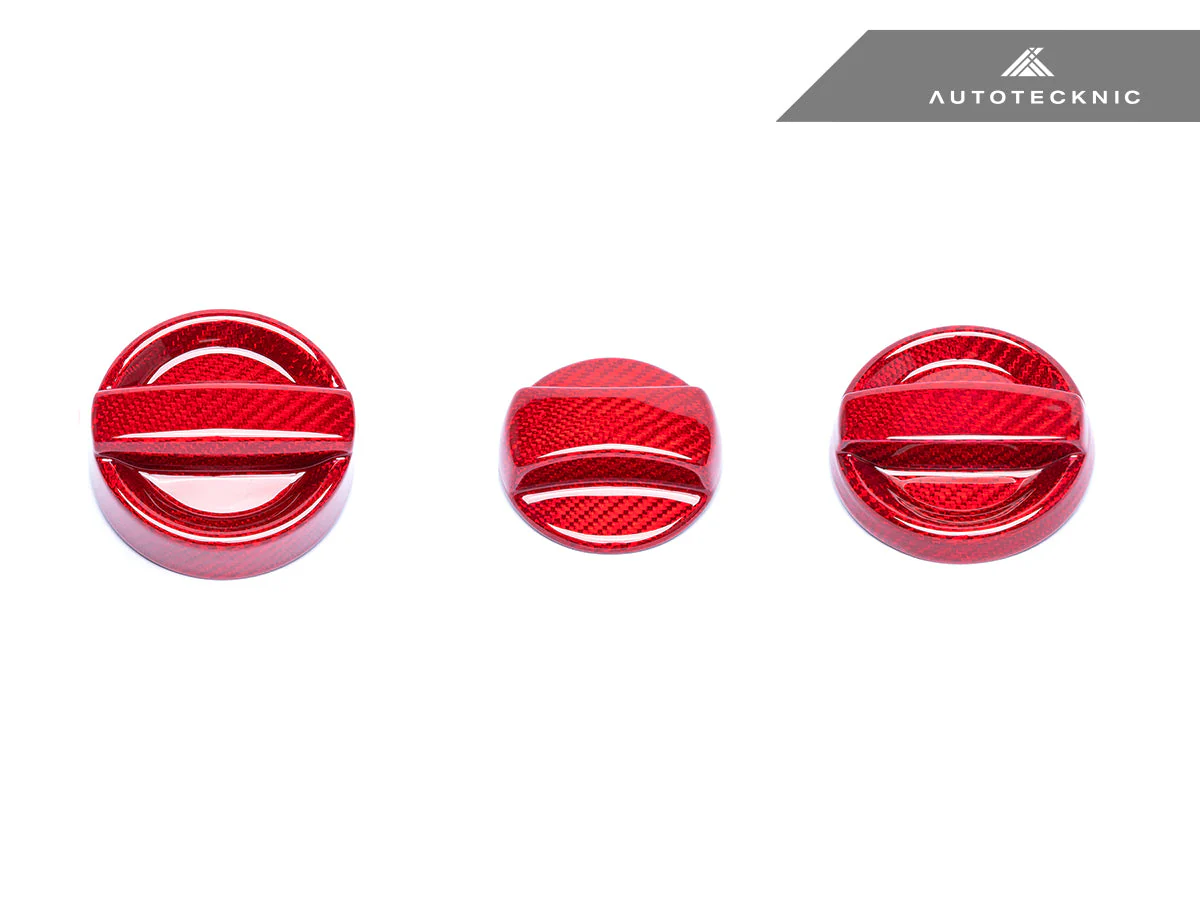 AutoTecknic Dry Carbon Competition Oil Cap Cover - F22/ F23 2-Series - Image 18