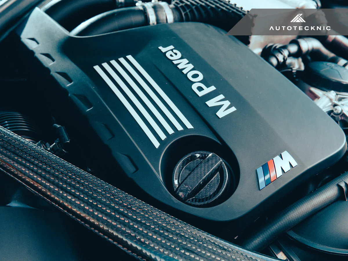 AutoTecknic Dry Carbon Competition Oil Cap Cover - F90 M5 | M5 Competition - Image 3