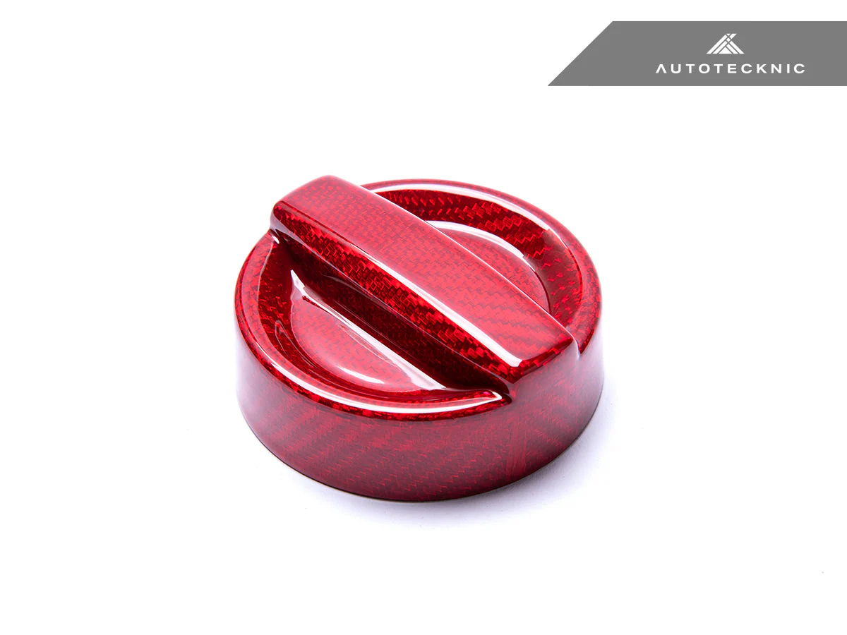 AutoTecknic Dry Carbon Competition Oil Cap Cover - G20 3-Series - Image 26