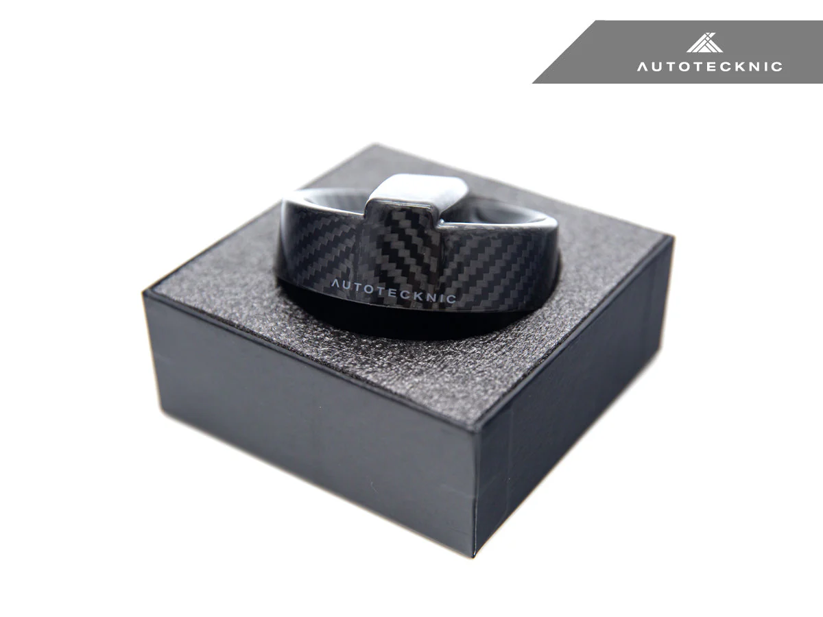 AutoTecknic Dry Carbon Competition Oil Cap Cover - G20 3-Series - Image 4