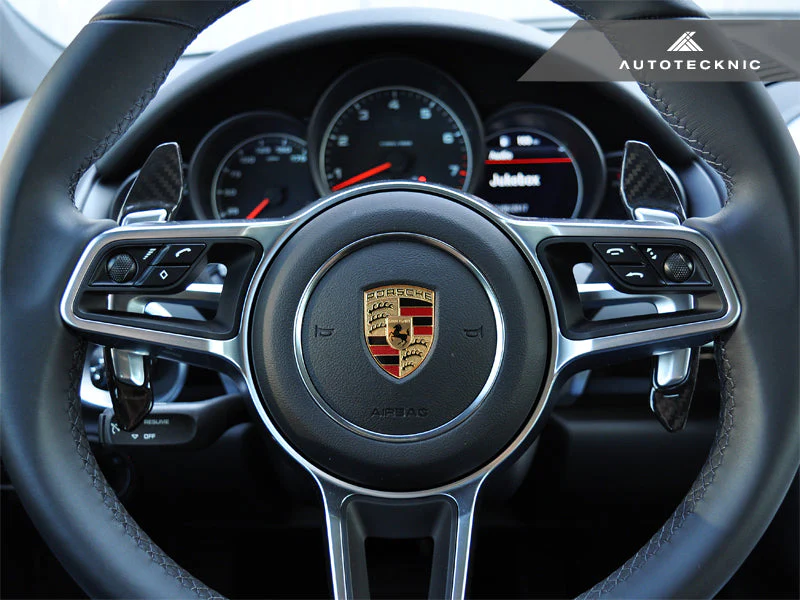 AutoTecknic Dry Carbon Competition Shift Paddles - Porsche 991.2 Carrera/ Turbo/ GT3 | 991 GT3RS - Image 2