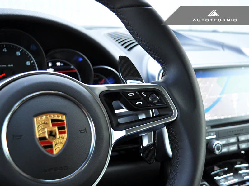 AutoTecknic Dry Carbon Competition Shift Paddles - Porsche 991.2 Carrera/ Turbo/ GT3 | 991 GT3RS - Image 4