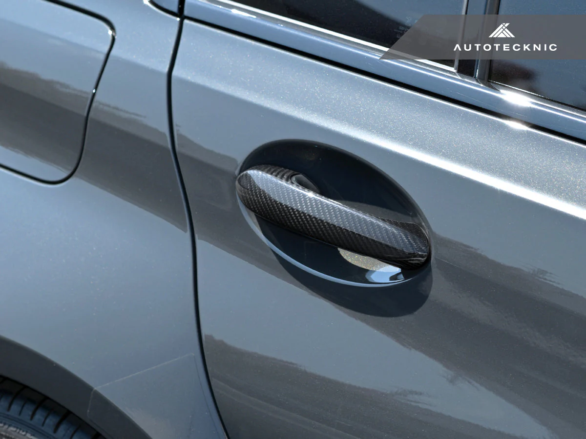 AutoTecknic Dry Carbon Door Handle Trim Set - F40 1-Series | F44 2-Series Gran Coupe - Image 3