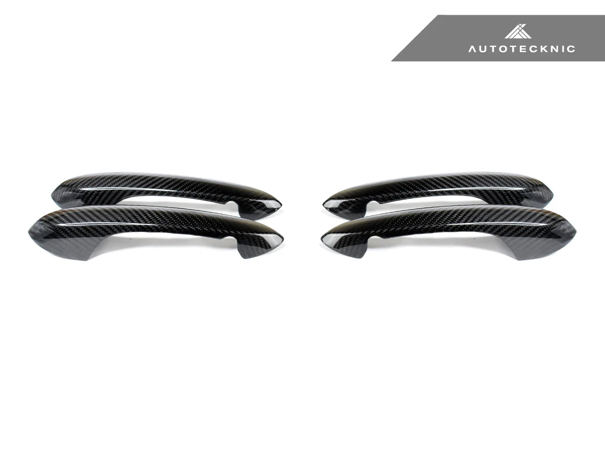 AutoTecknic Dry Carbon Door Handle Trim Set - F97 X3M | F98 X4M - Image 2
