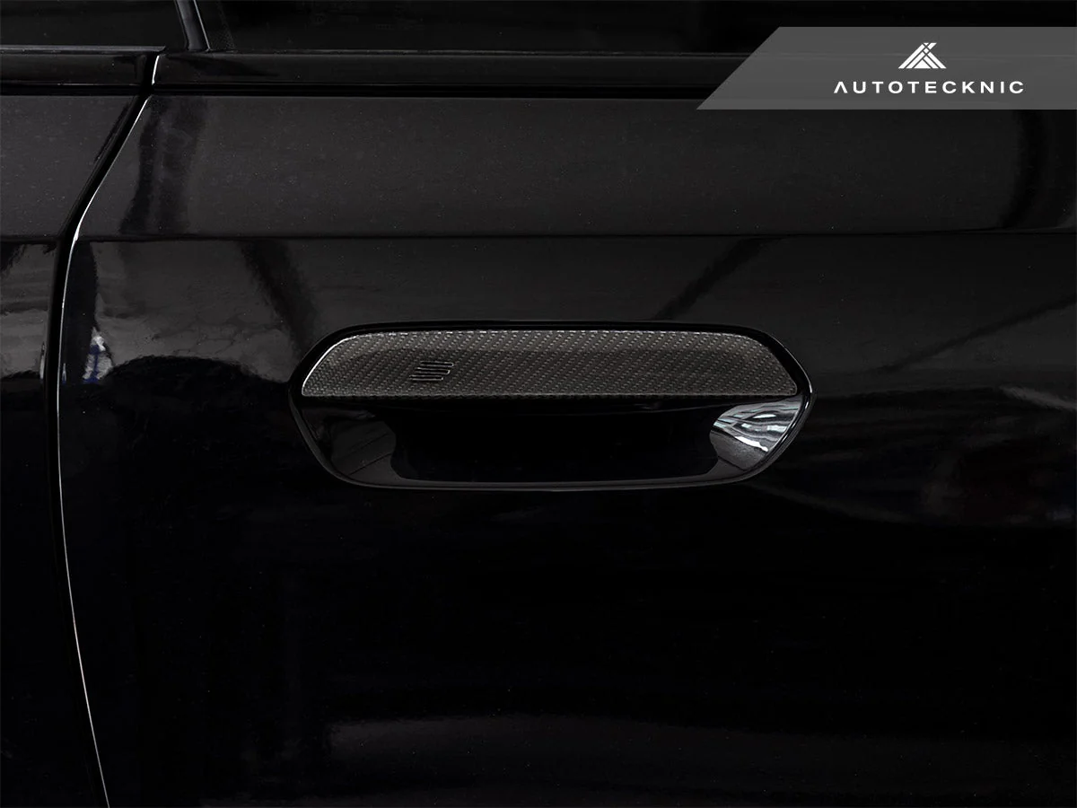 AutoTecknic Dry Carbon Door Handle Trim Set - G42 2-Series Coupe - Image 4