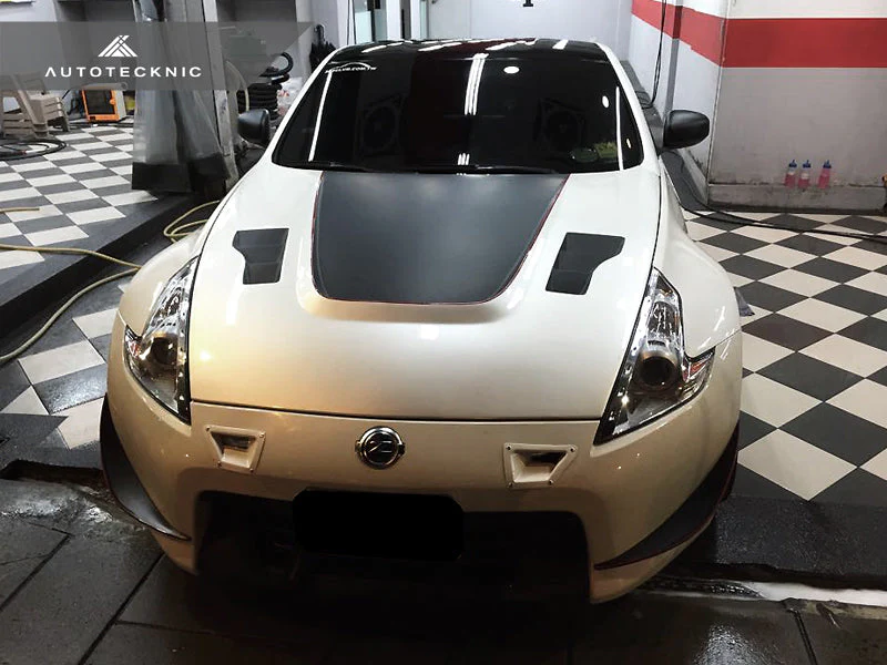 AutoTecknic Dry Carbon Dual Air Ducts - Nissan 370Z - Image 2