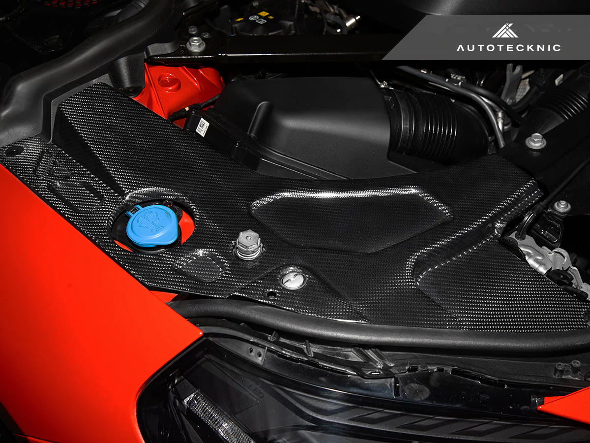 AutoTecknic Dry Carbon Engine Bay Trim Set - G87 M2 - Image 22
