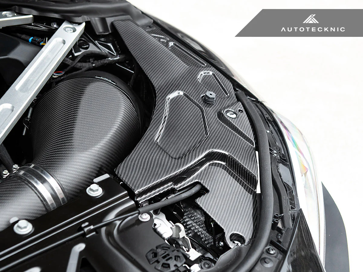 AutoTecknic Dry Carbon Engine Bay Trim Set - G87 M2 - Image 4