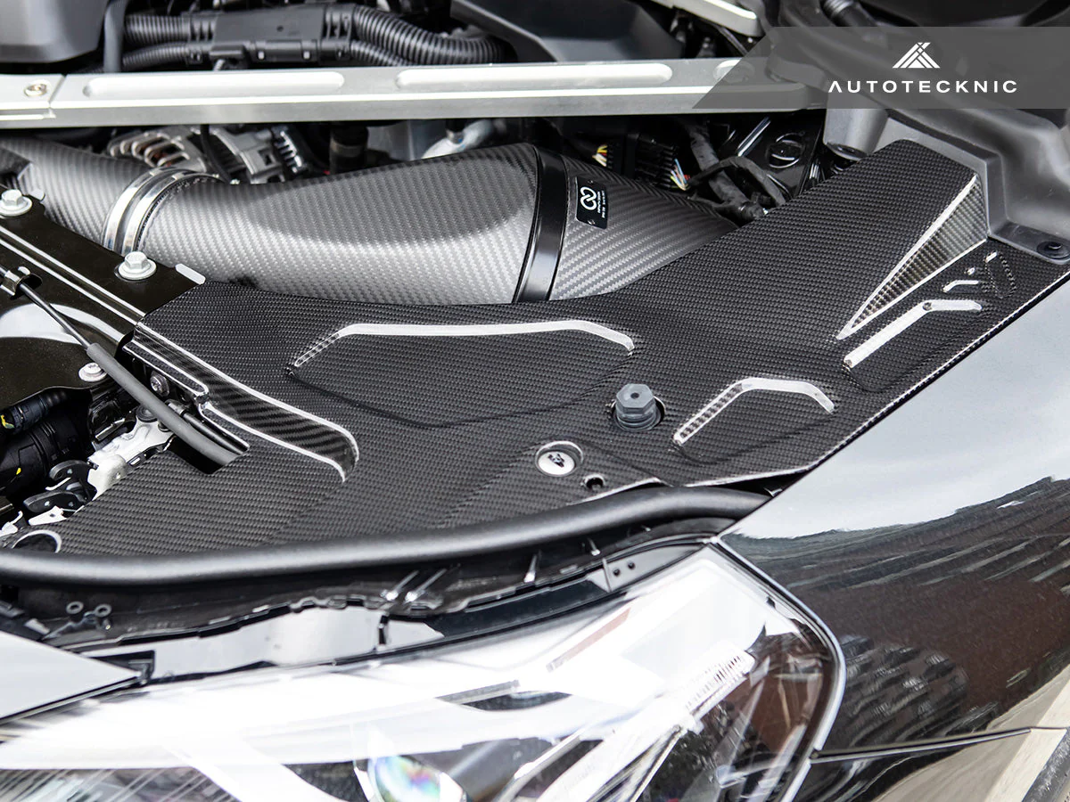 AutoTecknic Dry Carbon Engine Bay Trim Set - G87 M2 - Image 5
