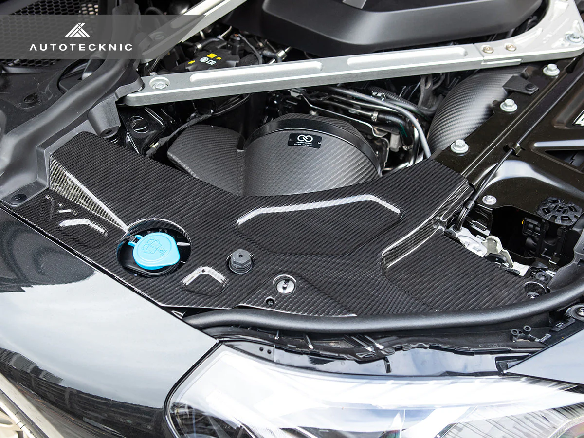 AutoTecknic Dry Carbon Engine Bay Trim Set - G87 M2 - Image 9