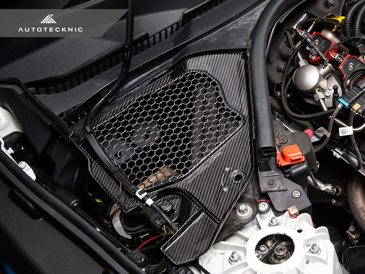 AutoTecknic Dry Carbon Engine Cowl Panel Trim Set - A90 Supra 2020-Up - Image 2