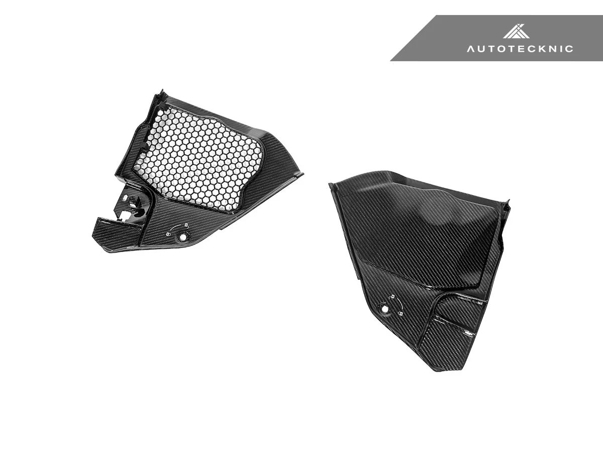 AutoTecknic Dry Carbon Engine Cowl Panel Trim Set - A90 Supra 2020-Up - Image 5