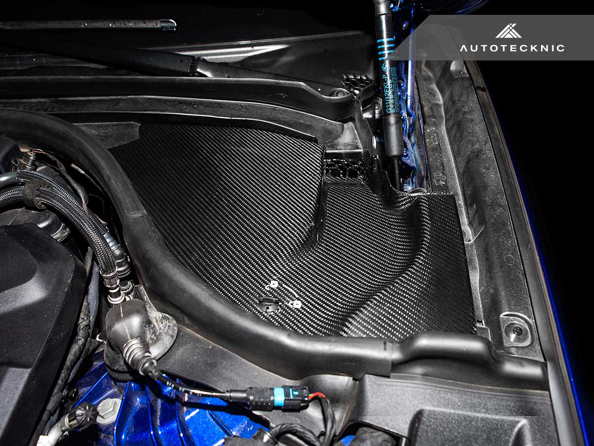 AutoTecknic Dry Carbon Engine Cowl Panel Trim Set - F90 M5 - Image 10