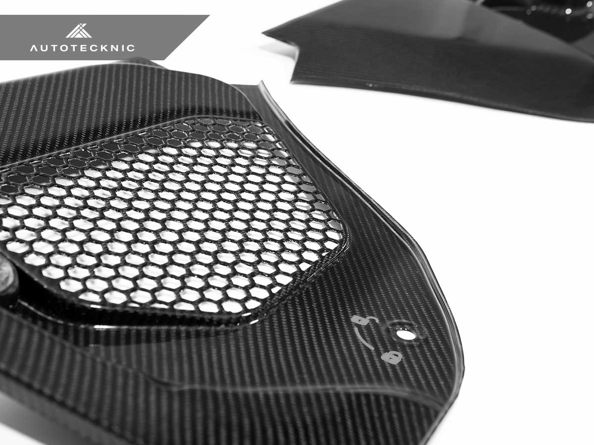 AutoTecknic Dry Carbon Engine Cowl Panel Trim Set - F90 M5 - Image 11