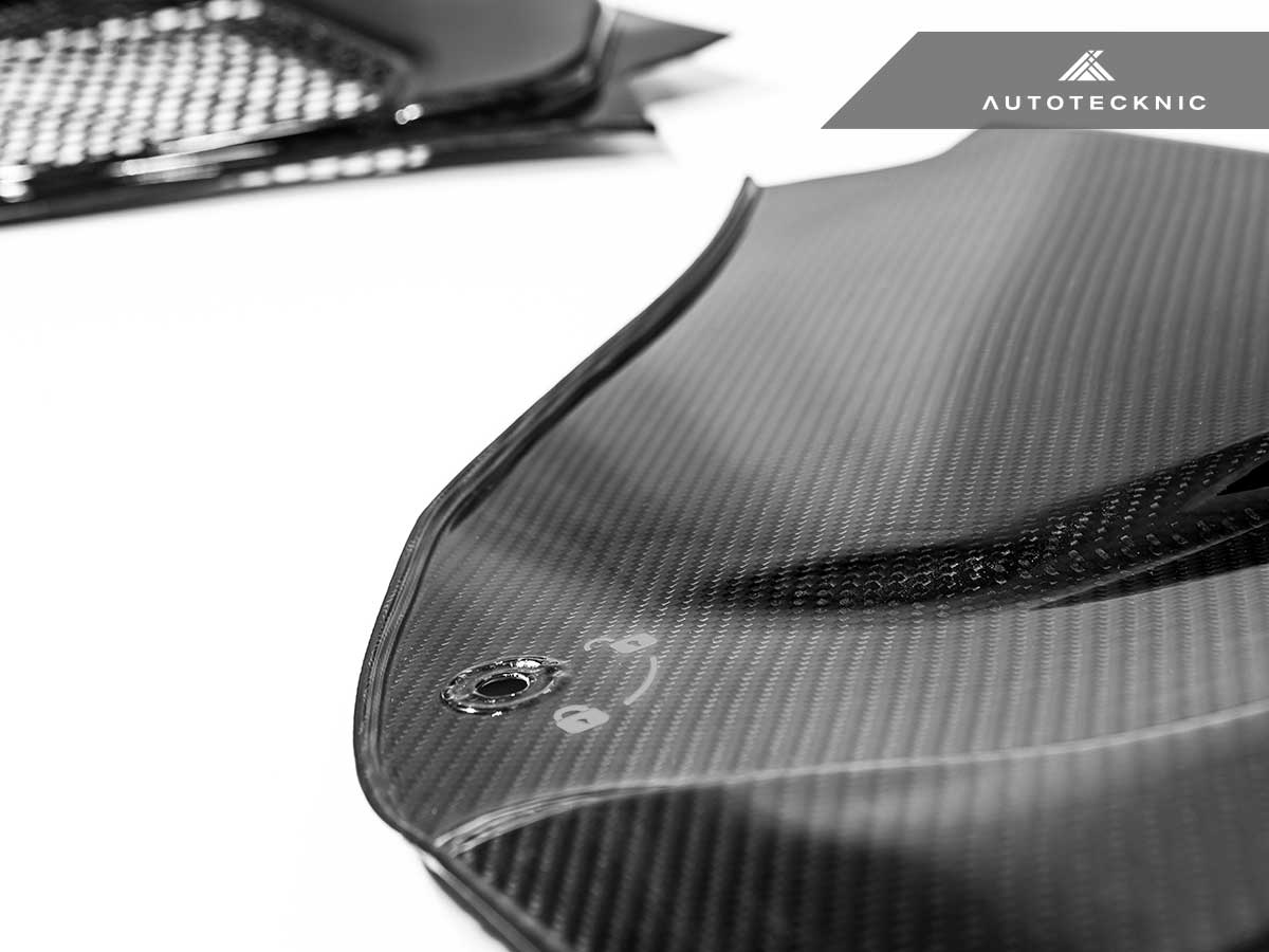 AutoTecknic Dry Carbon Engine Cowl Panel Trim Set - F90 M5 - Image 12