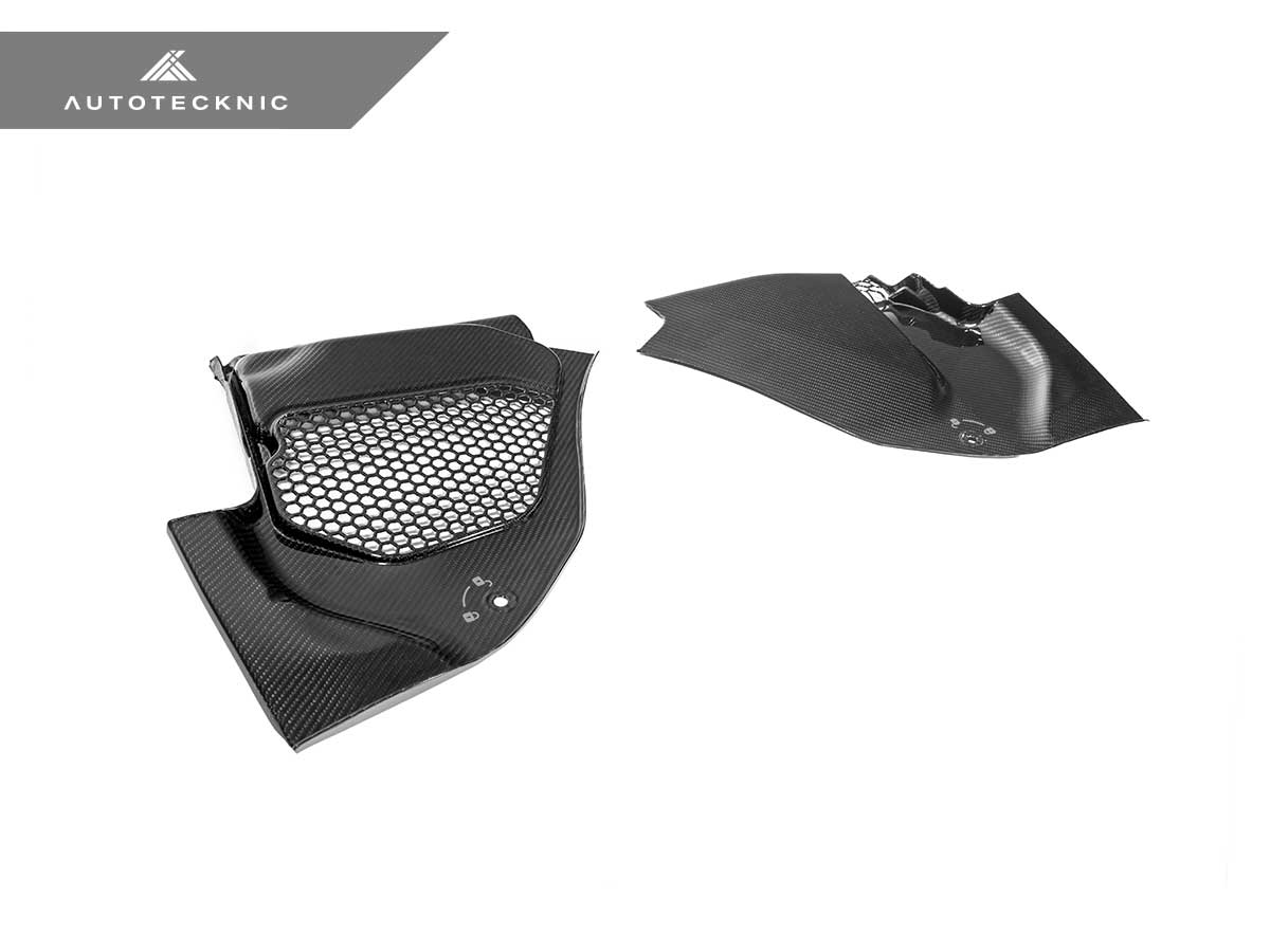 AutoTecknic Dry Carbon Engine Cowl Panel Trim Set - F90 M5 - Image 14