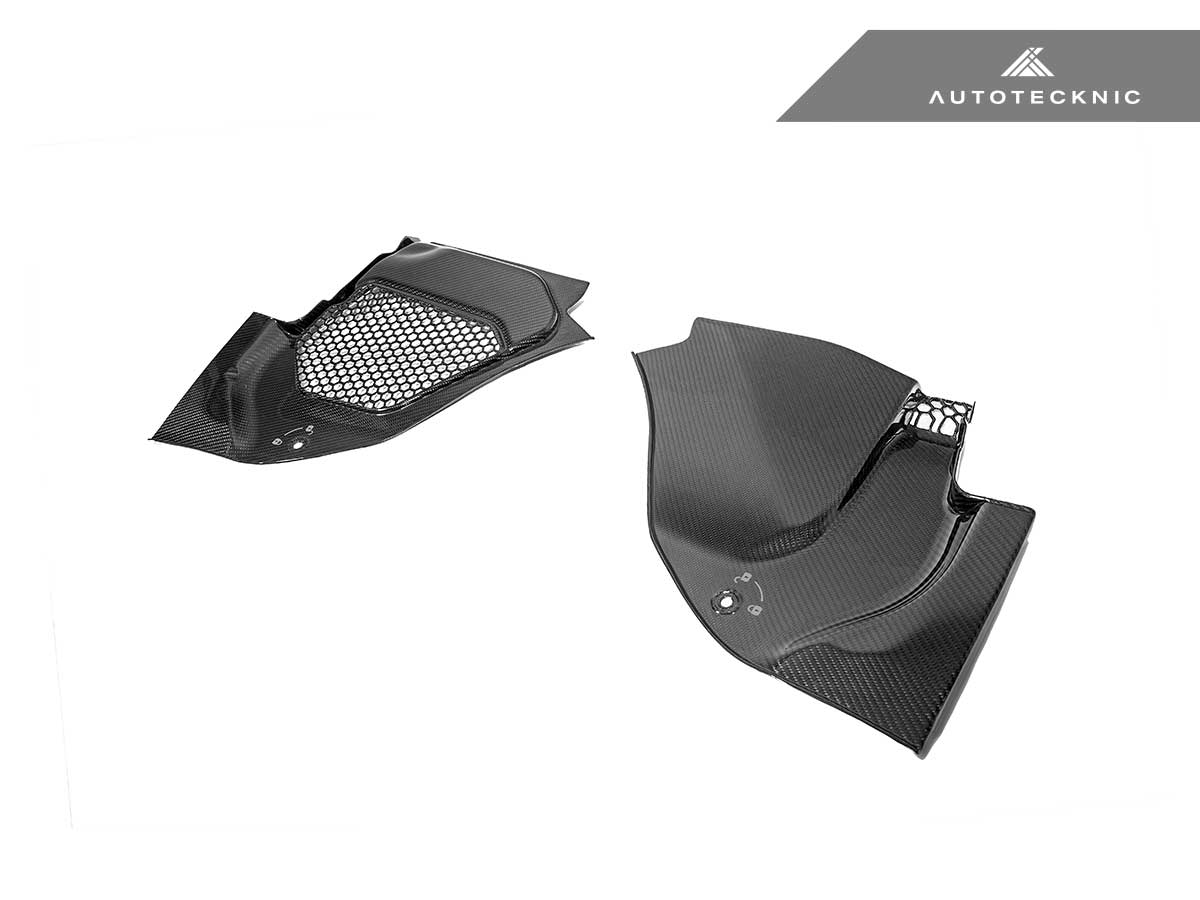 AutoTecknic Dry Carbon Engine Cowl Panel Trim Set - F90 M5 - Image 3
