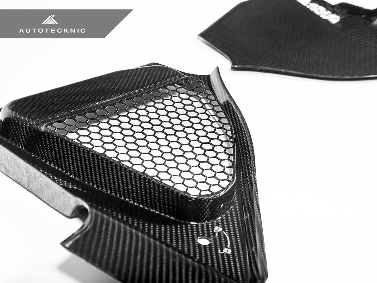 AutoTecknic Dry Carbon Engine Cowl Panel Trim Set - F97 X3M | F98 X4M - Image 8