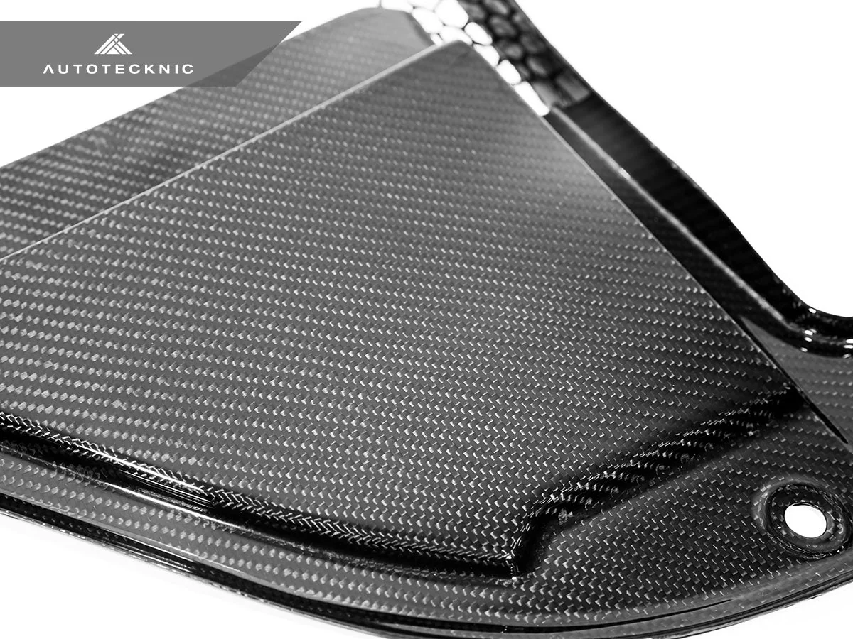 AutoTecknic Dry Carbon Engine Cowl Panel Trim Set - G09 XM - Image 12