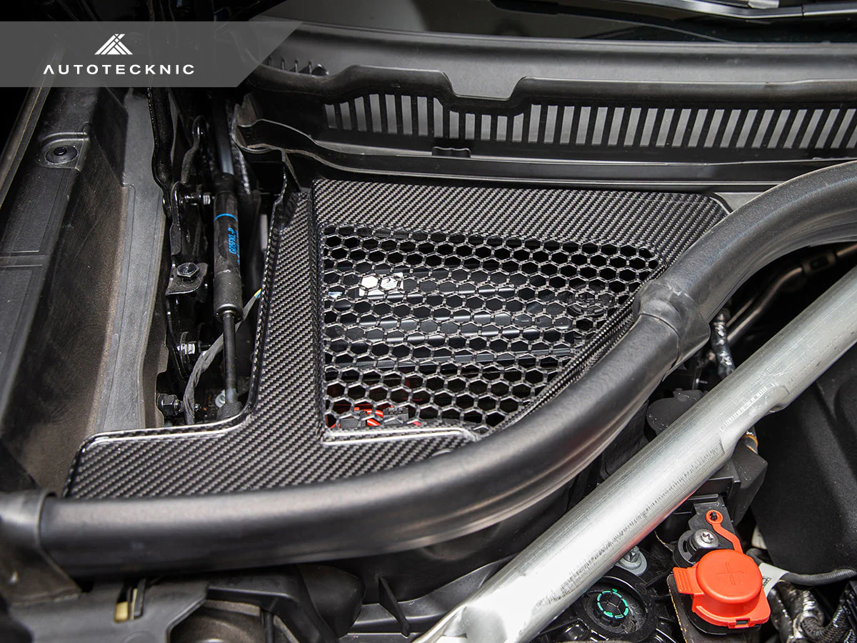 AutoTecknic Dry Carbon Engine Cowl Panel Trim Set - G09 XM - Image 2
