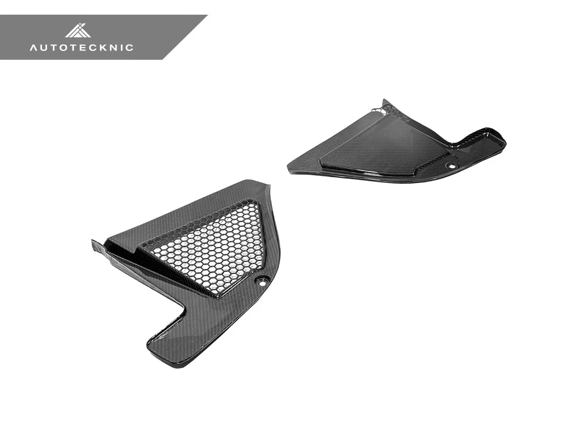 AutoTecknic Dry Carbon Engine Cowl Panel Trim Set - G09 XM - Image 3