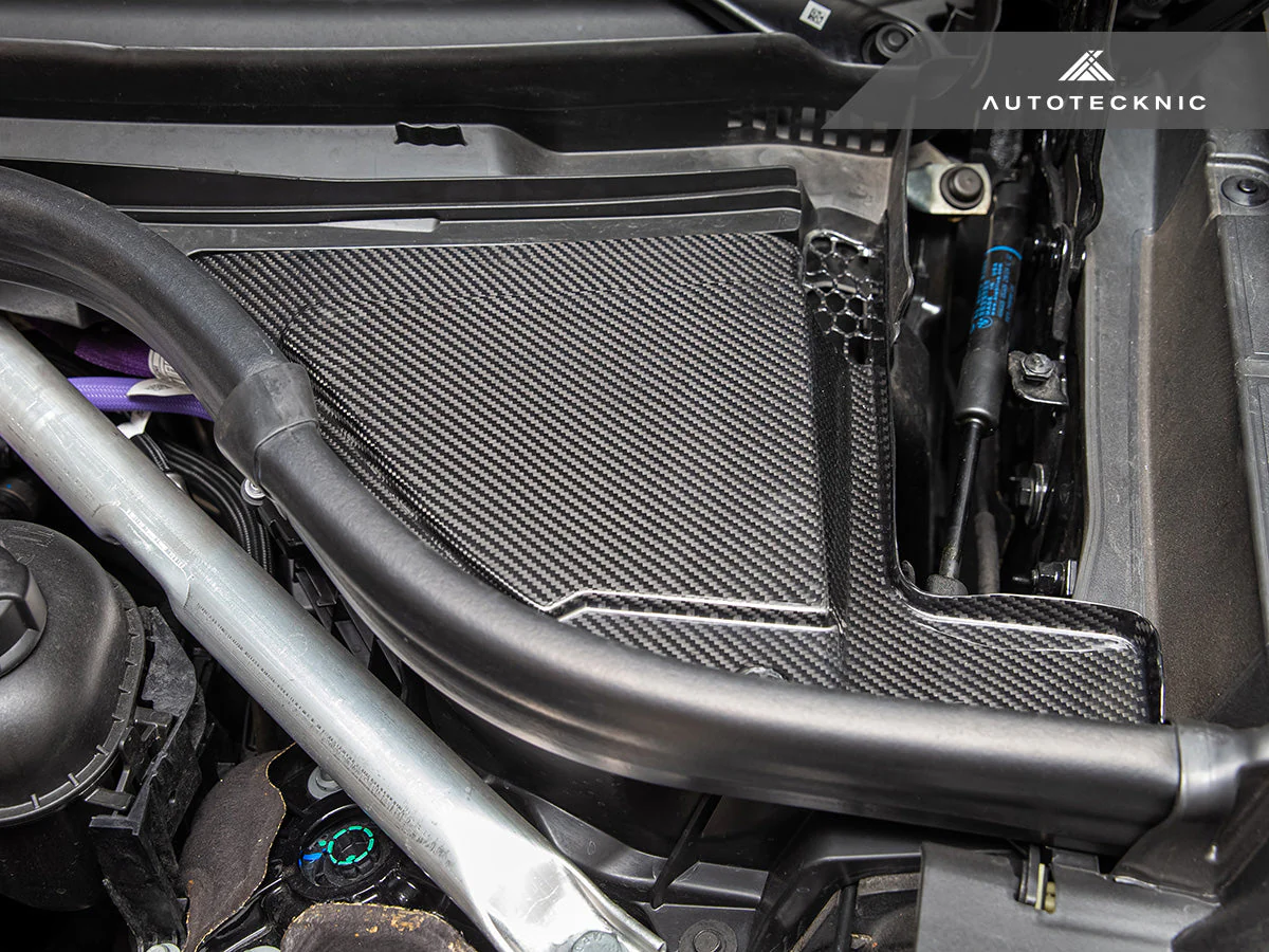AutoTecknic Dry Carbon Engine Cowl Panel Trim Set - G09 XM - Image 4