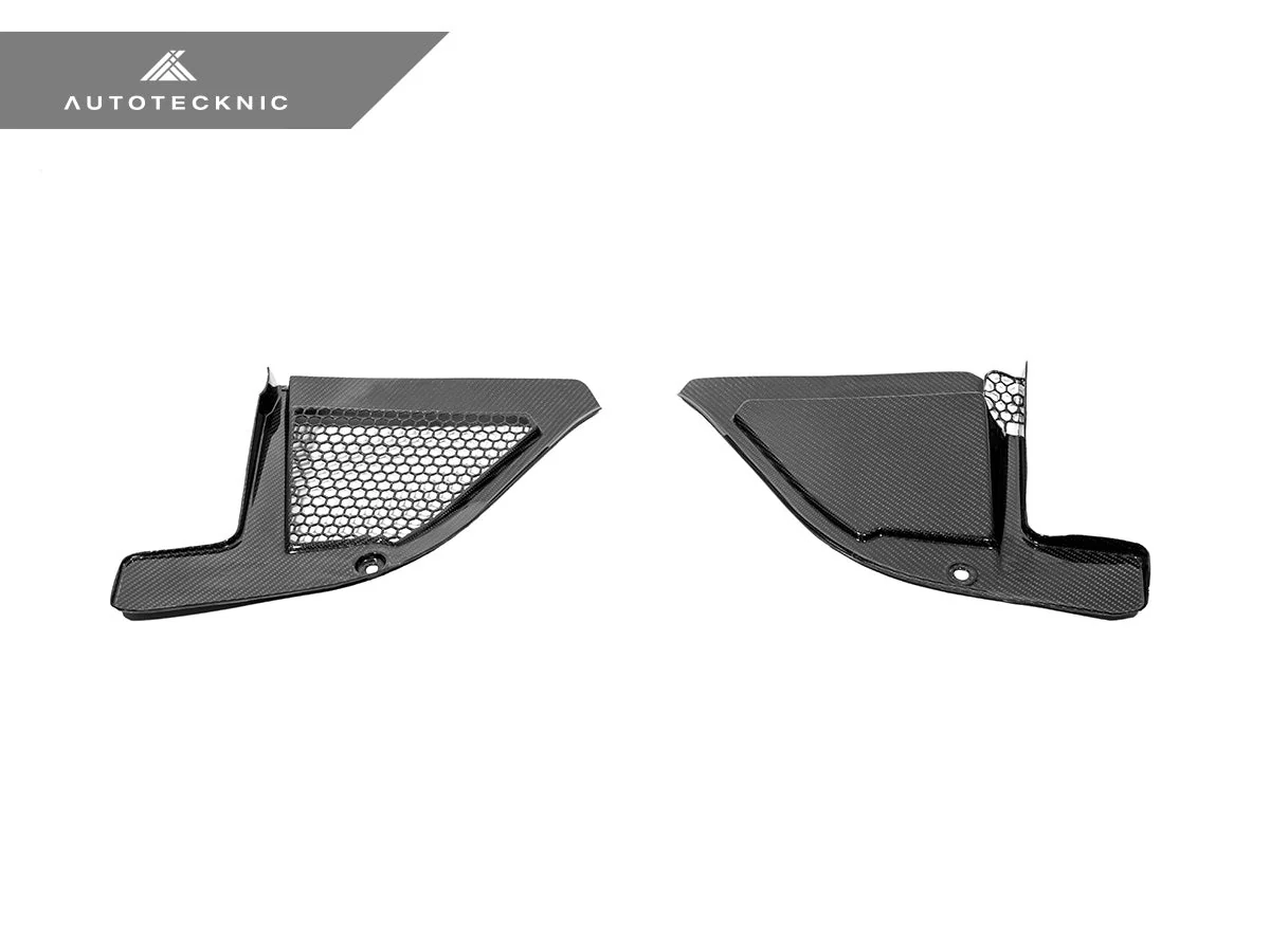 AutoTecknic Dry Carbon Engine Cowl Panel Trim Set - G09 XM - Image 5