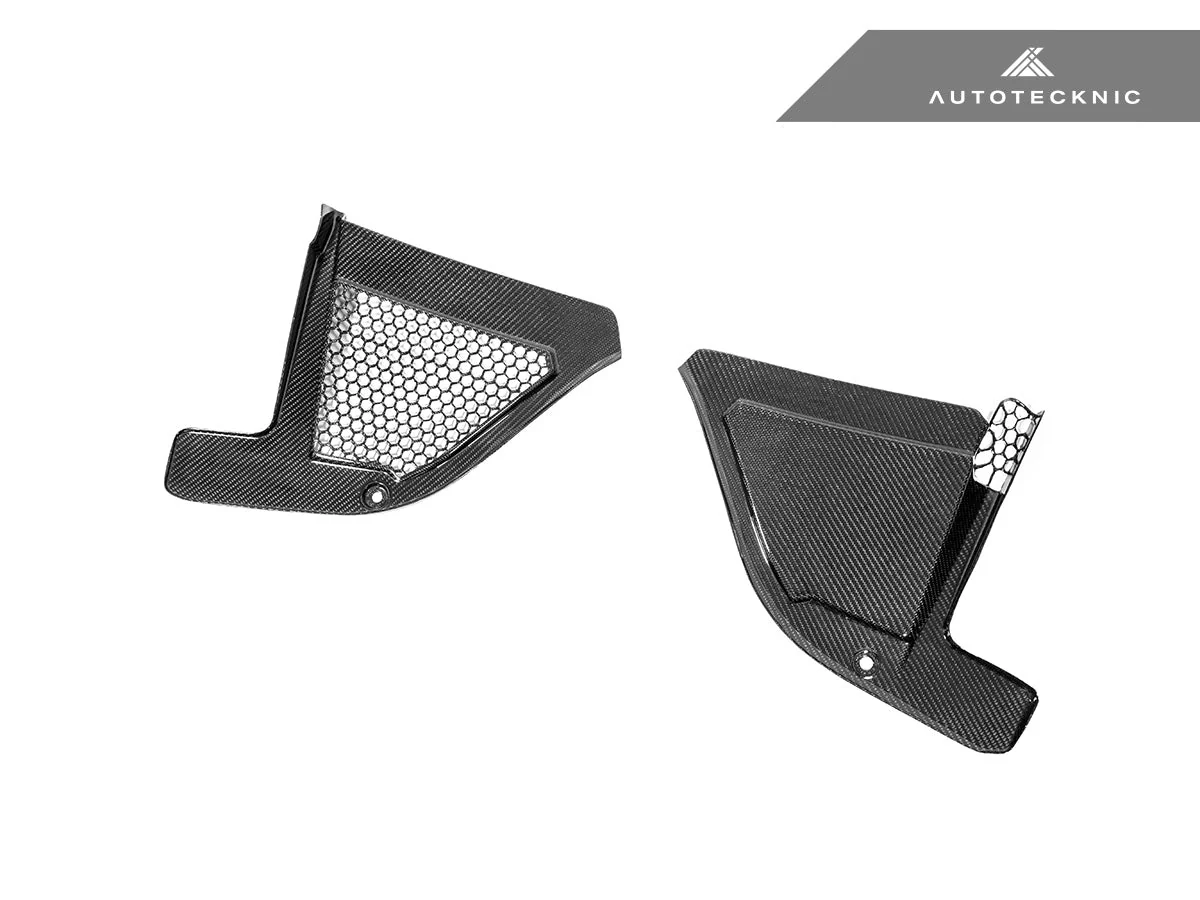 AutoTecknic Dry Carbon Engine Cowl Panel Trim Set - G09 XM - Image 6