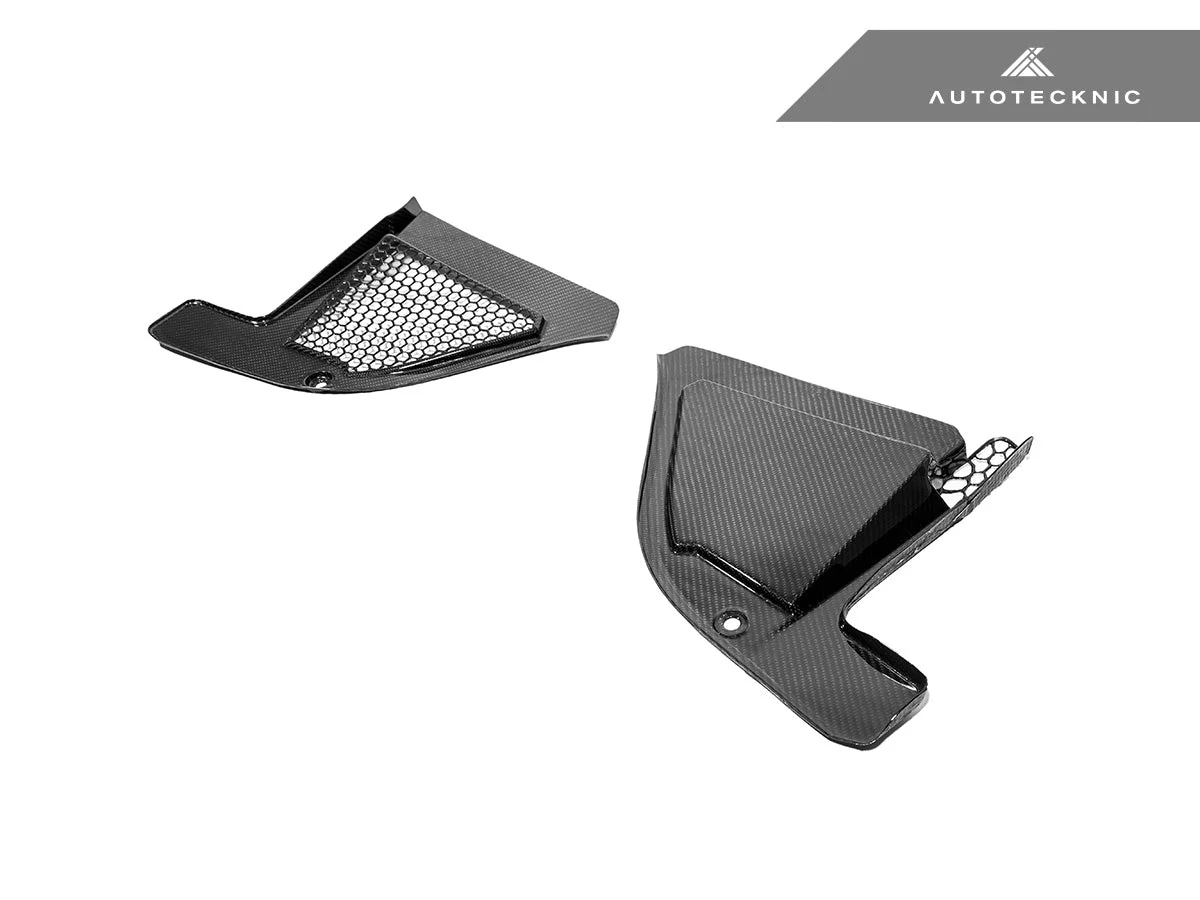 AutoTecknic Dry Carbon Engine Cowl Panel Trim Set - G09 XM - Image 8