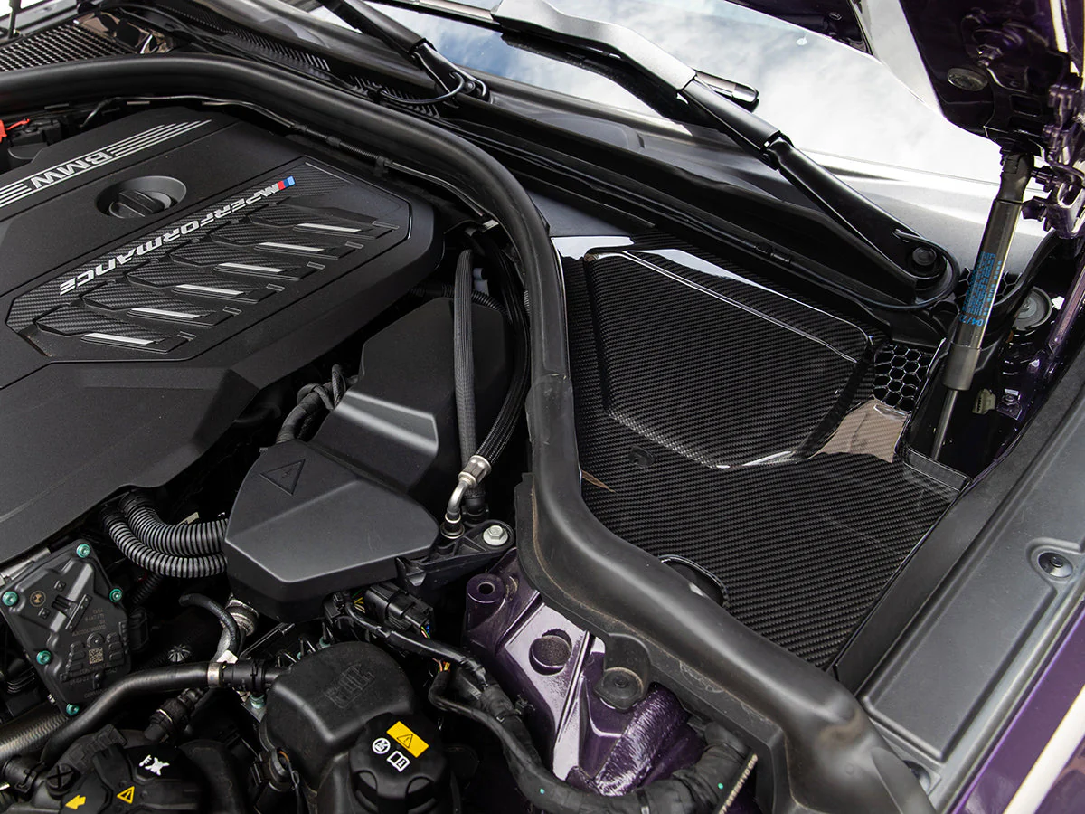 AutoTecknic Dry Carbon Engine Cowl Panel Trim Set - G42 M240I | G20 M340I - Image 2