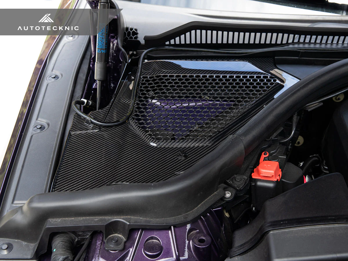 AutoTecknic Dry Carbon Engine Cowl Panel Trim Set - G42 M240I | G20 M340I - Image 4
