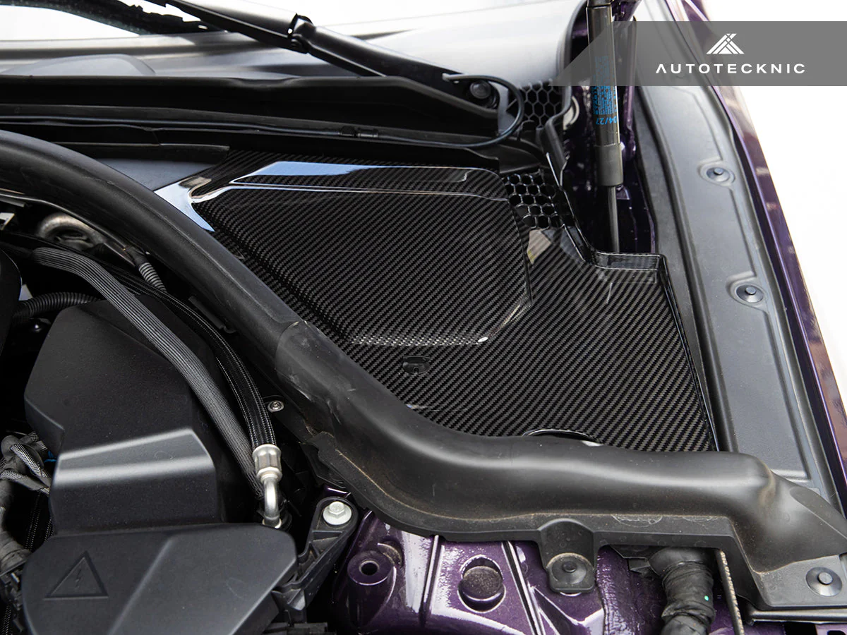 AutoTecknic Dry Carbon Engine Cowl Panel Trim Set - G42 M240I | G20 M340I - Image 7